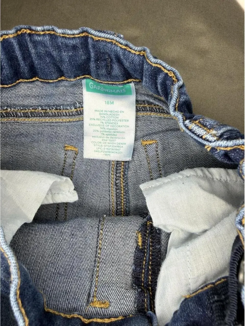 Gap Kid's Blue and Navy Jeans